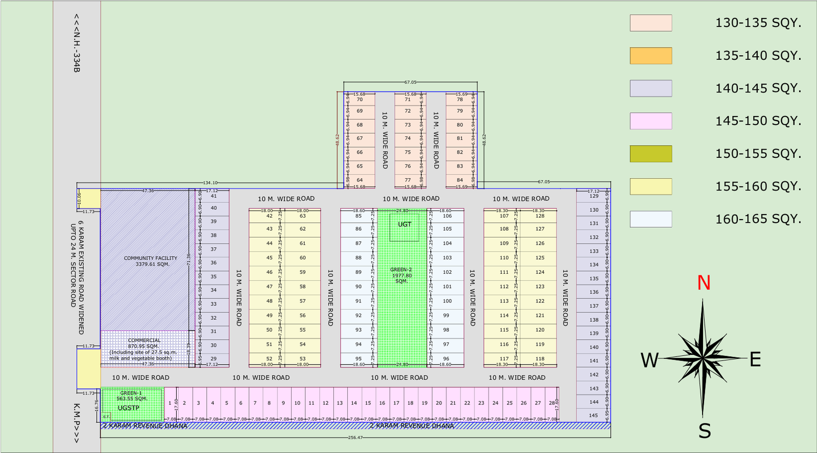 Project Plan of Deen Dayal Affordable Plots at Alan City